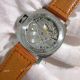 Fake Panerai Luminor Marina SS Brown Leather Strap Watch - PAM 111 (4)_th.jpg